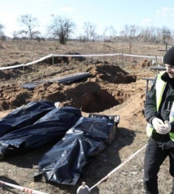 Ще одне поховання цивільних, убитих рашистами, знайдено у Бородянці