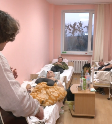 Як у Рівненській обласній лікарні розважали поранених захисників (ВІДЕО)