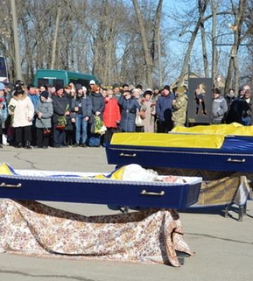 У Кропивницькому попрощалися з п’ятьма військовими