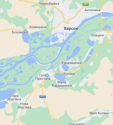 Росіяни обстрілюють Олешки та Голу Пристань на Херсонщині