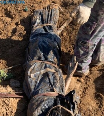 На Херсонщині виявили тіла ще двох двох жителів, який росіяни закатували до смерті. ФОТО