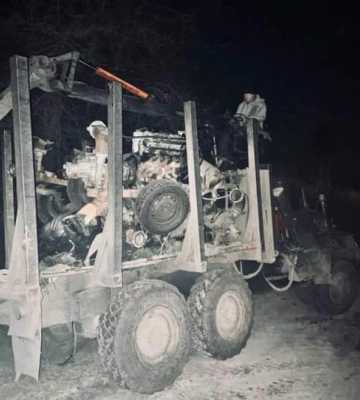 Лісівники посили охорону у місцях копання бурштину у Вараському районі та встановили фотопастки
