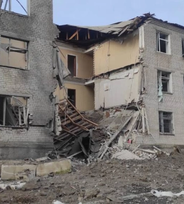Враг нанес ракетный удар по Купянску, разрушено админздание и медучреждение, - ОВА. ФОТО
