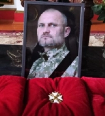 У Рожищі попрощалися з кіборгом В&#039;ячеславом Зенцом. ФОТО