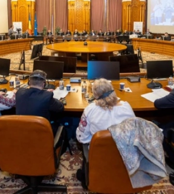У Румунії діаспора організувала круглий стіл до року повномасштабної війни в Україні
