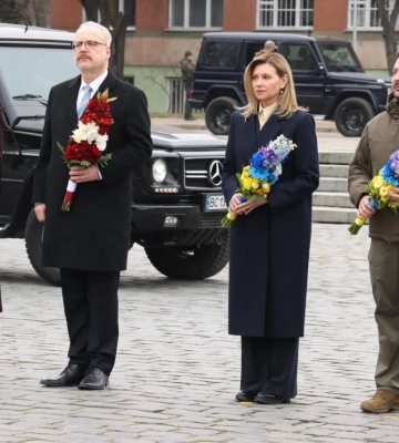 Зеленський із дружиною прибули до Львова