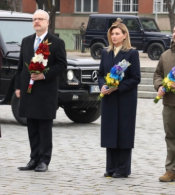 Зеленський та президент Латвії прибули до Львову
