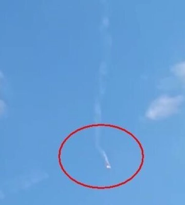 Над оккупированным Енакиево сбит российский самолет Су-34. ВИДЕО