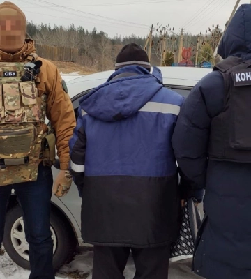 СБУ затримала на Сумщині російського шпигуна, який розвідував позиції ЗСУ у прикордонні з рф