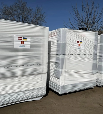 Миколаївщина отримала від Данії понад 300 генераторів, в тому числі великої потужності