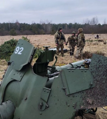 Посвята і знищення ворожої техніки: в артилеристів ТРО Волині тривають навчання