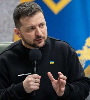 Володимир Зеленський зустрічається у Львові з Президентом Латвії Егілсом Левітсом