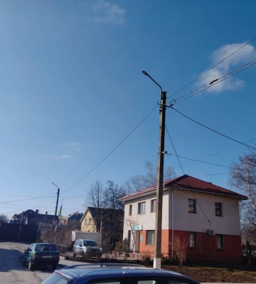 У селищі Квасилів відремонтували вуличне освітлення