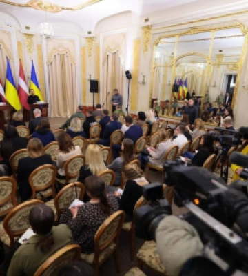Зеленський і Левітс підписали у Львові декларацію: Латвія підтримує євроінтеграцію України