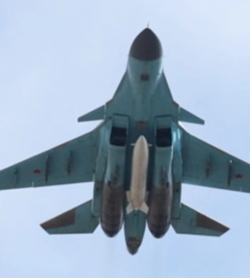 Командування Повітряних сил повідомило про збиття російського винищувача Су-34 над Донеччиною