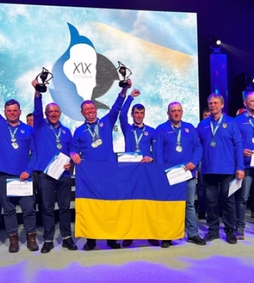 В команді є волинянин: українські рибалки виграли чемпіонат світу з ловлі риби на мормишку 