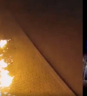 Двоє одеситів на Миколаївщині спалили магазин, - ВІДЕО