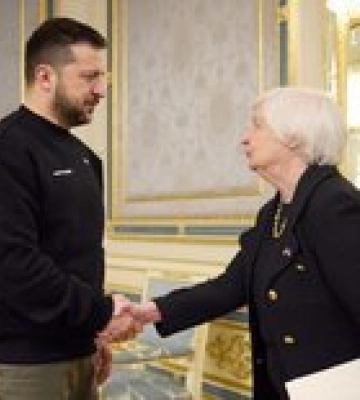 Министр финансов США приехала в Киев: анонсировала новый транш финансовой помощи