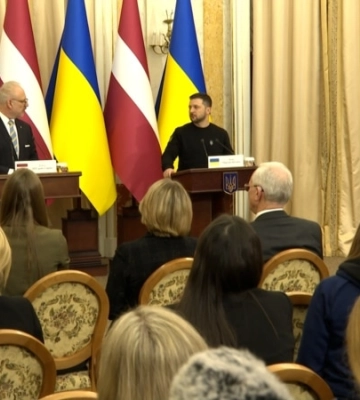 Президенты Украины и Латвии обсуждают создание Спецтрибунала по фактам преступлений агрессии РФ
