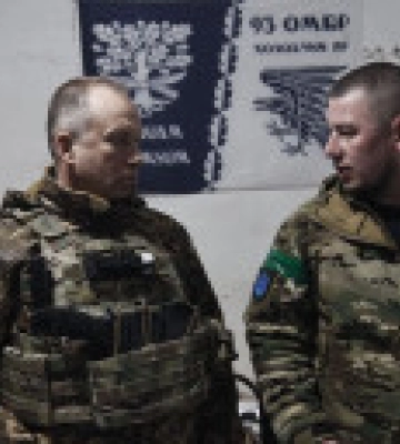 Генерал Сырский посетил Бахмут: заслушал доклады командиров о состоянии дел