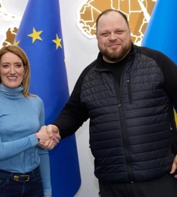 Глава Европарламента приехала в Киев