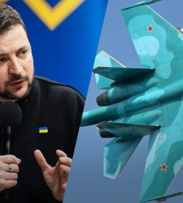 Зеленский уточнил, кто сбил российский истребитель в районе Енакиево