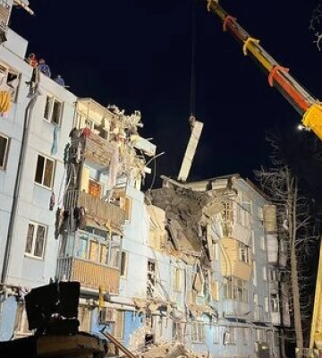 Ракетный удар по дому в Запорожье: количество жертв возросло до 10. ФОТОрепортаж