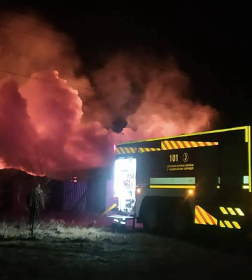 Через ворожі обстріли в Харківській області сталося сім пожеж 