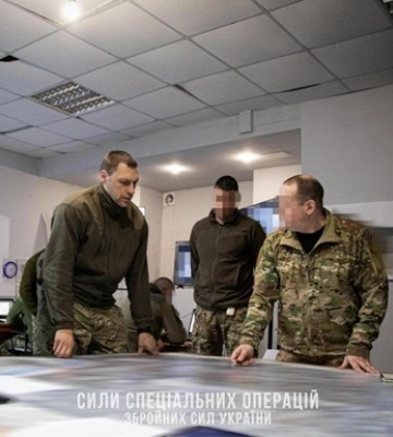Командувач ССО відвідав Бахмут