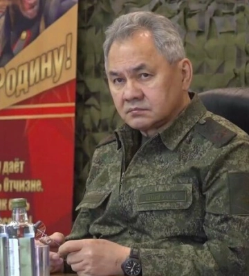Міністр оборони Росії Шойгу побував на окупованій території Донбасу
