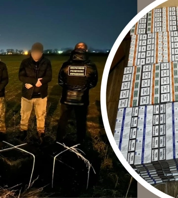 Несли до Угорщини майже 4 тис. пачок сигарет: на Закарпатті затримали двох контрабандистів