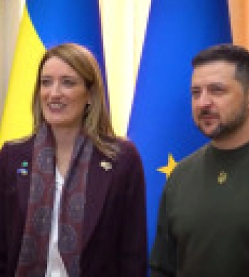 Зеленский встретился с главой Европарламента: акцентировал на переговорах о вступлении в ЕС уже в этом году