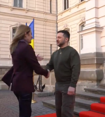 Президент Латвії  прибув до Львова