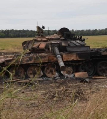 За ніч спецпризначенці СБУ &quot;Білі Вовки&quot; знищили 10 танків та ворожий БТР на Донецькому напрямку. ВIДЕО