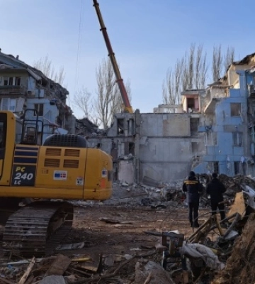 У зруйнованому російської ракетою запорізькому будинку загинула восьмимісячна дівчинка