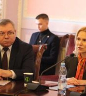 Віцеспікерка Олена Кондратюк зустрілася зі студентами Львівського національного університету ім. І.Франка