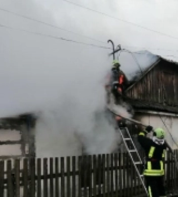 У селищі Ратне горів житловий будинок