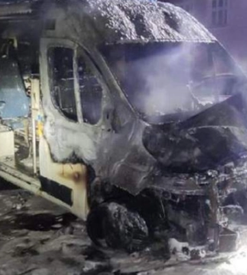 У Польщі підпалили карети швидкої допомоги, призначені для українських госпіталів
