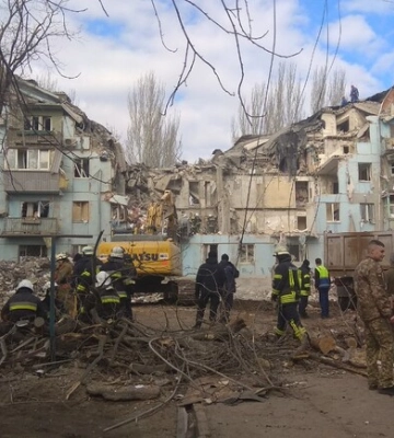 Какую финансовую помощь получат жители разрушенного дома в Запорожье