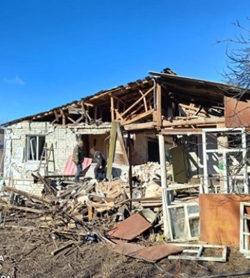 Війська РФ двічі обстріляли Куп&#039;янськ, є загиблий