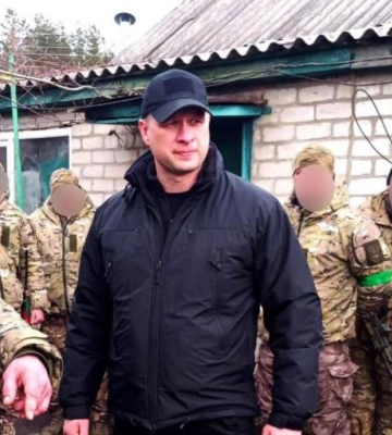 Керівник поліції Рівненщини зустрівся із рівненськими спецпризначецями на Донеччині