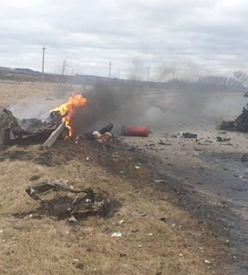 На Харківщині авто потрапило під ворожий обстріл: загинуло подружжя