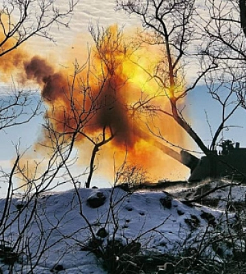 Украинские военные атаковали россиян и их военную технику на Кинбурнской косе