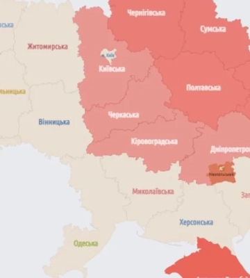 Вночі над Полтавщиною знову літали ворожі дрони-камікадзе