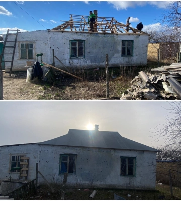 Волонтери з Рівненщини допомогли відбудувати село в Херсонській області