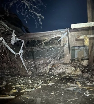 Враг нанес ракетный удар по школе в Краматорске