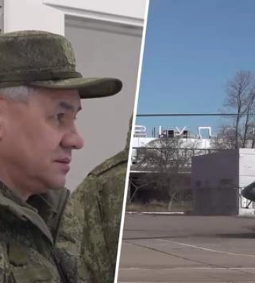 Доехал только до знака в город: в России доложили о поездке Шойгу в оккупированный Мариуполь