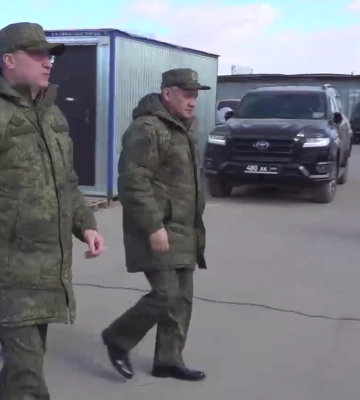 Шойгу &quot;проинспектировал&quot; восстановление разрушенного Мариуполя - МО РФ