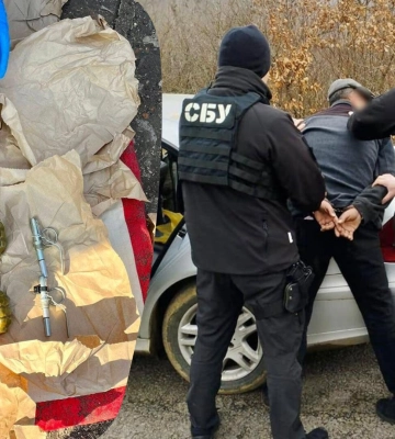На Закарпатті поліцейські затримали озброєного наркоторговця