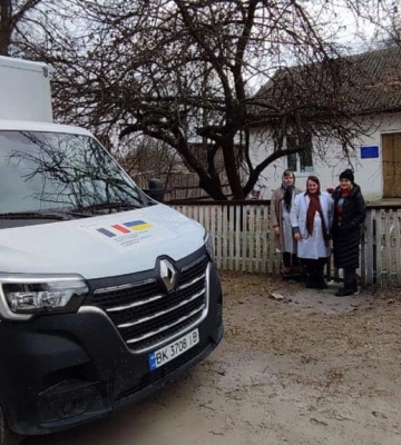 У віддалених селах Рівненщини людям робили рентгенівське обстеження